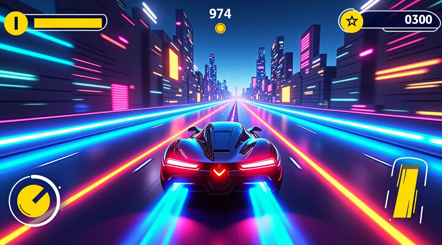 Car Racer Arcade Game